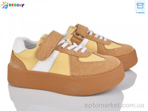 Кросівки дитячі BY4925-4C Bessky жовтий оптом от Optomarket