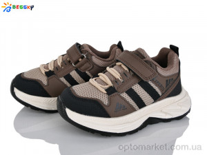 Кросівки дитячі BY5142-4B Bessky коричневий оптом от Optomarket