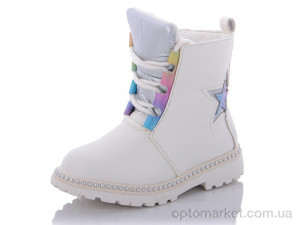 Черевики дитячі C-L4-6 Obuvok білий  оптом от Optomarket