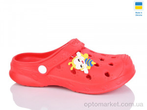 Крокси дитячі C100 червоний Verta червоний  оптом от Optomarket