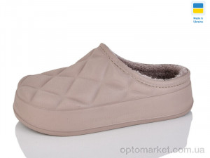 Галоші жіночі C111 беж Krok бежевий  оптом от Optomarket