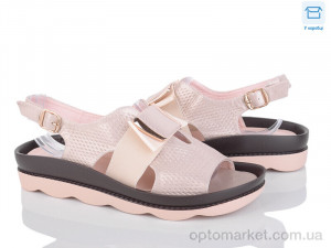 Босоніжки жіночі C17-3 Fuguiyun бежевий  оптом от Optomarket