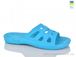 Шльопанці жіночі C19 бірюза Krok блакитний оптом от Optomarket