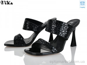 Шльопанці жіночі C201-1 Vika чорний  оптом от Optomarket