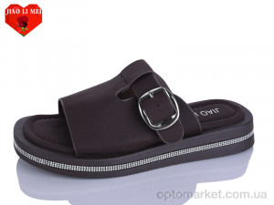 Шльопанці жіночі C23-5 Jiao Li Mei коричневий  оптом от Optomarket