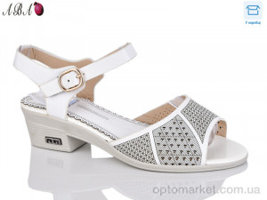 Босоніжки жіночі C282-6 Коронате білий  оптом от Optomarket
