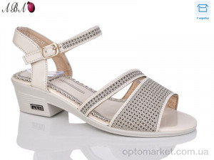 Босоніжки жіночі C285-2 Коронате бежевий  оптом от Optomarket