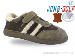 Кросівки дитячі C31065-3 JongGolf хакі  оптом от Optomarket