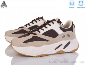Кросівки жіночі C50-6 шкіра Stilli коричневий  оптом от Optomarket
