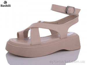 Босоніжки жіночі C70-3 Башили бежевий  оптом от Optomarket