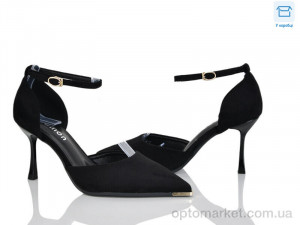 Туфлі жіночі C8-1 Lemon чорний  оптом от Optomarket