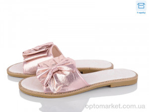 Шльопанці жіночі C808-5 Fuguiyun рожевий  оптом от Optomarket