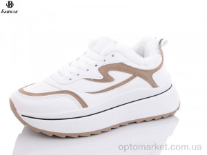 Кросівки жіночі C8806-2 Башили білий  оптом от Optomarket