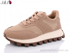 Кросівки жіночі CB013-2 Girnaive коричневий  оптом от Optomarket