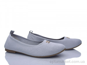 Балетки жіночі CB131-26 MSMG сірий оптом от Optomarket