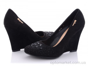Туфлі жіночі CG82 Lilin shoes чорний  оптом от Optomarket