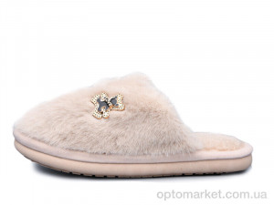 Капці жіночі CK01-3 DaFuYuan бежевий  оптом от Optomarket