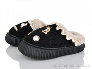 Капці жіночі CK05-1 DaFuYuan чорний  оптом от Optomarket