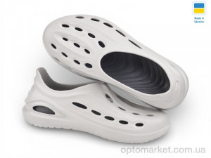 Крокси чоловічі CM137 сірий Gipanis сірий  оптом от Optomarket