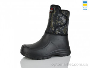 Чоботи з піни чоловічі CM41 хакі Verta чорний  оптом от Optomarket