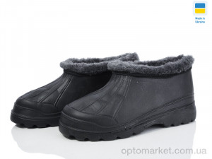 Галоші дитячі Cross 001 чорний підліток Cross чорний  оптом от Optomarket