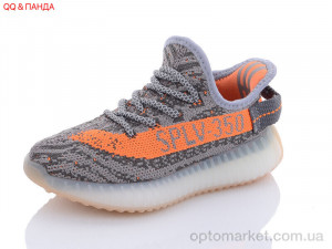 Кросівки дитячі CRT03-3 QQ shoes сірий  оптом от Optomarket