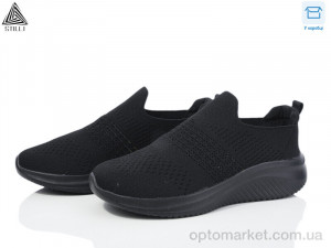 Кросівки жіночі CX1110-1 піна Stilli чорний  оптом от Optomarket