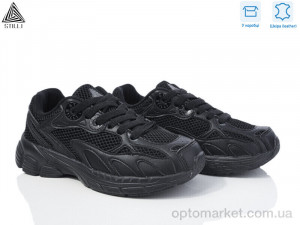 Кросівки жіночі CX1220-1 шкіра піна Stilli чорний оптом от Optomarket