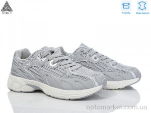 Кросівки жіночі CX1220-5 шкіра піна Stilli сірий  оптом от Optomarket