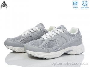 Кросівки жіночі CX1230-5 шкіра піна Stilli сірий  оптом от Optomarket