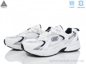 Кросівки чоловічі CX1480-2 шкіра піна Stilli білий  оптом от Optomarket