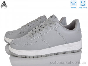 Кросівки чоловічі CX1490-15 шкіра піна Stilli сірий  оптом от Optomarket