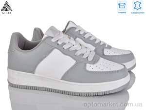 Кросівки чоловічі CX1490-16 шкіра піна Stilli сірий  оптом от Optomarket
