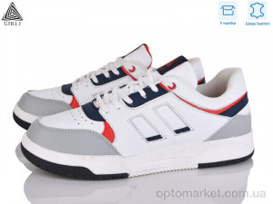 Кросівки чоловічі CX1650-2 шкіра піна Stilli білий  оптом от Optomarket