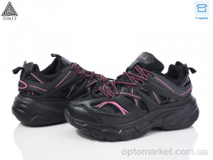 Кросівки жіночі CX653-105 піна Stilli чорний  оптом от Optomarket