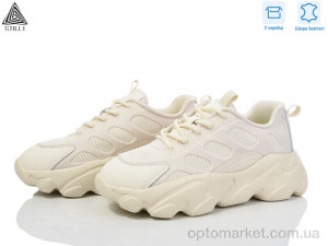 Кросівки жіночі CX740-3 шкіра піна Stilli бежевий  оптом от Optomarket