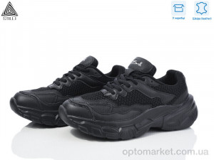 Кросівки жіночі CX790-1 шкіра піна Stilli чорний  оптом от Optomarket