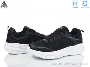 Кросівки жіночі CX810-4 шкіра піна Stilli чорний  оптом от Optomarket