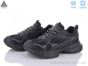 Кросівки жіночі CX840-1 шкіра піна Stilli чорний  оптом от Optomarket