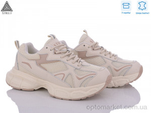 Кросівки жіночі CX840-3 шкіра піна Stilli бежевий  оптом от Optomarket
