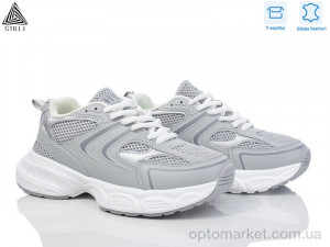 Кросівки жіночі CX850-5 шкіра піна Stilli сірий  оптом от Optomarket