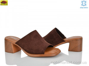 Шльопанці жіночі D009-16 Mei De Li коричневий оптом от Optomarket