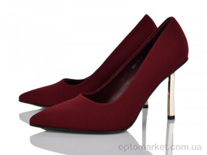 Туфлі жіночі D084-15F Lino Marano бордовий  оптом от Optomarket