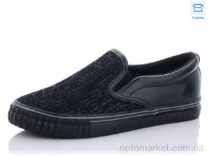 Сліпони жіночі D10 black CR чорний  оптом от Optomarket