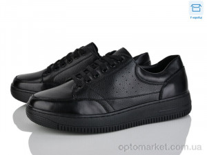 Кросівки чоловічі D113-12C Nasite чорний оптом от Optomarket