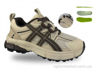 Кросівки дитячі D11753-3 JongGolf коричневий оптом от Optomarket