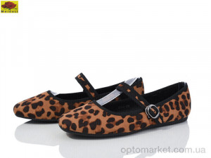 Туфлі жіночі D165-21 Mei De Li коричневий оптом от Optomarket