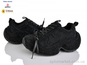 Кросівки жіночі D180 black Apawwa чорний  оптом от Optomarket