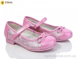 Туфлі дитячі D22 pink Clibee рожевий  оптом от Optomarket