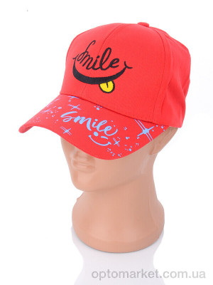 Кепка дитячі D22 red Королева червоний  оптом от Optomarket